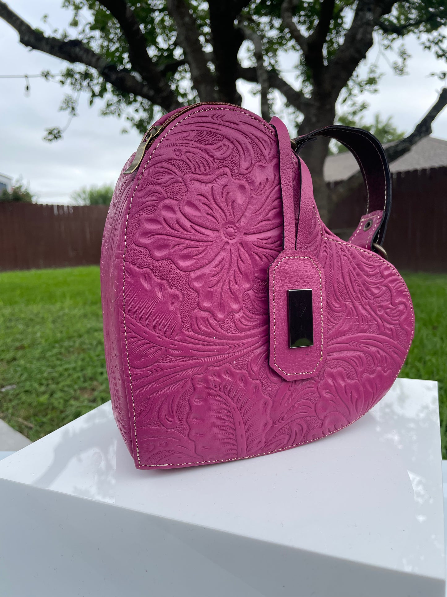 X Mi Corazon Leather Purse