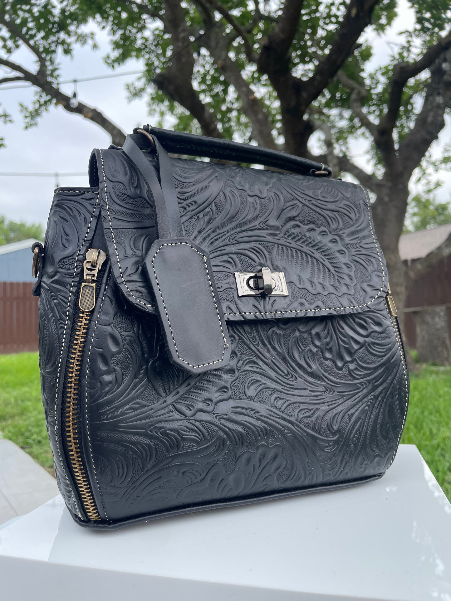 X Mi Rancho Leather Purse