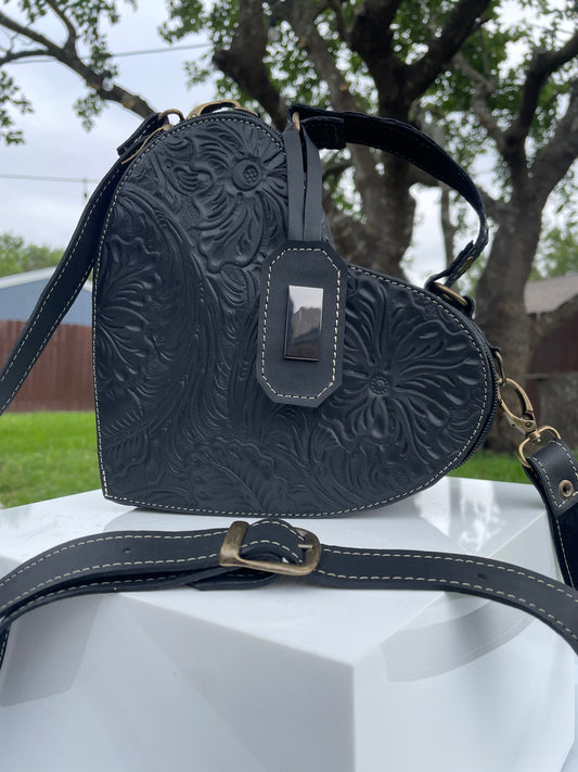 X Mi Corazon Leather Purse