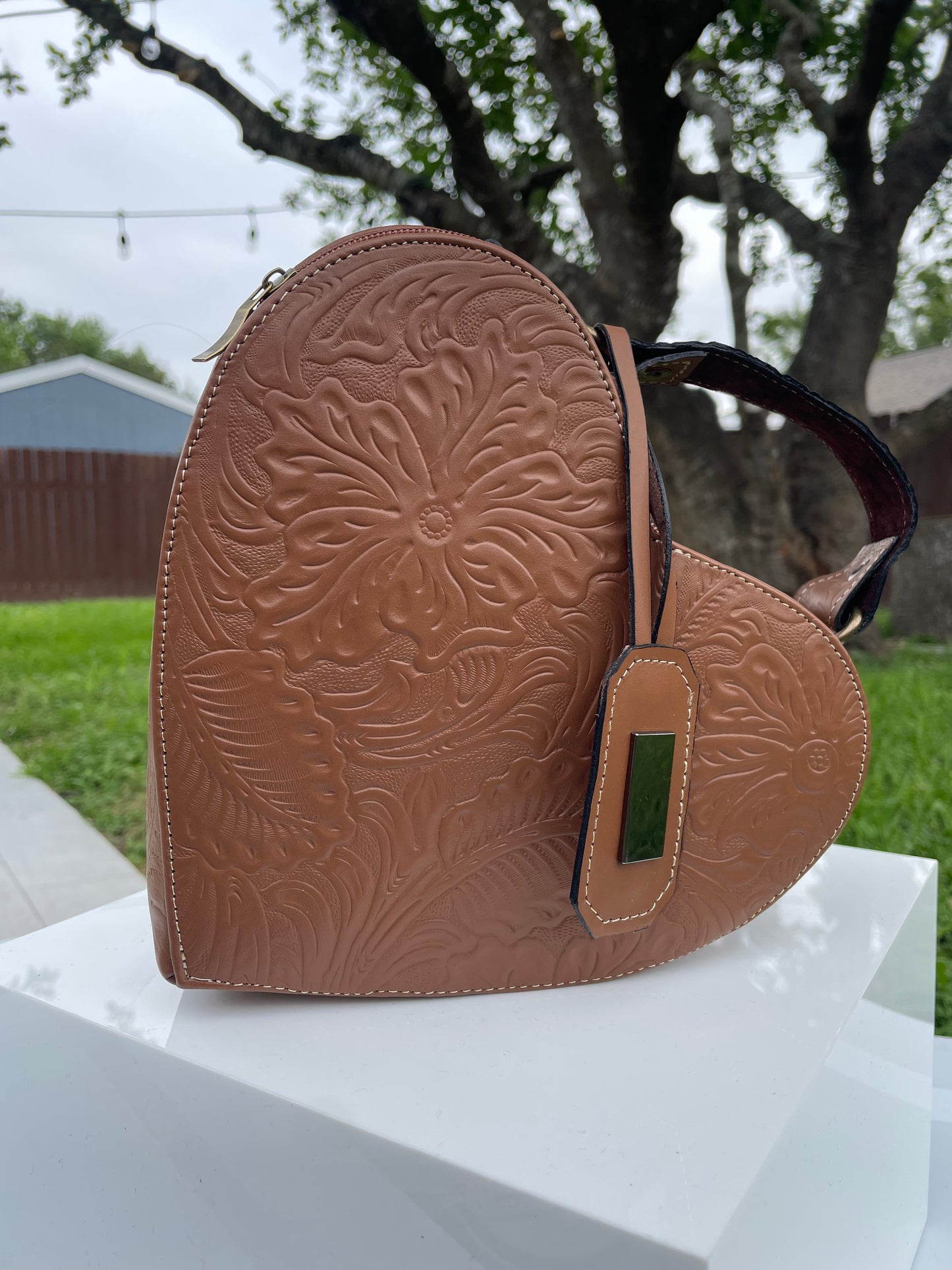X Mi Corazon Leather Purse