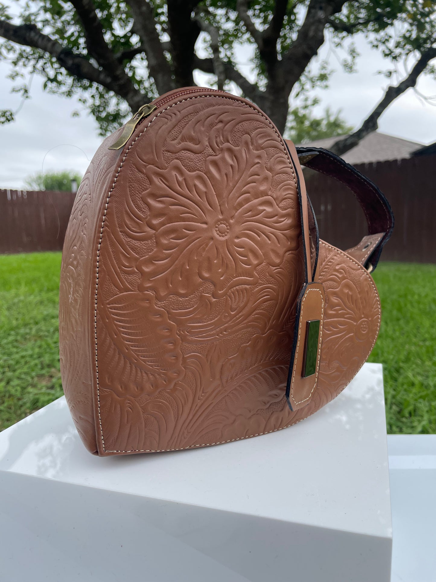 X Mi Corazon Leather Purse