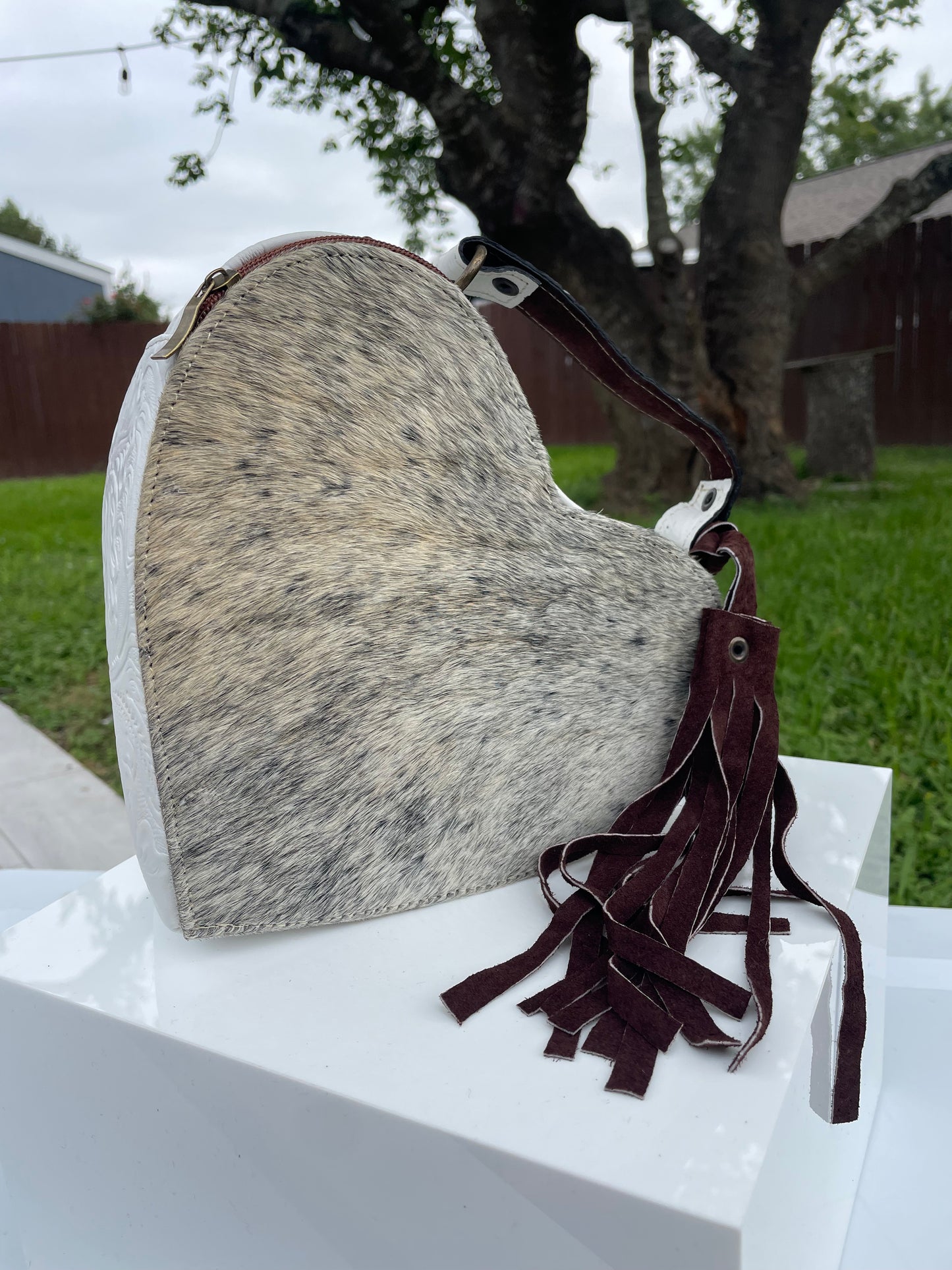 X Mi Corazon Leather Purse